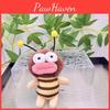 Soft Delightful Super Bumblebee Keychain Cute Cartoon Plush Perfect For Young Girls