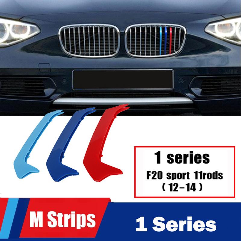 MLKK4 M Power Front Grille Trim Strips For BMW X1 X2 X3 X4 X5 X6 X7 F48 F49 E84 F39 F25 F26 G01 G02 F15 E70 G05 F16 E71 E72 G07 Z4 E89
