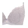 AMOSTYLE BY Triumph Entry Collection Cup Backless Bra Panty Twinkle M013 E70M 3/4 Bra, & Set, Flower, Women's, (Gray),