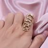 Anello Serpente Lungo e Tortuoso Anelli in Acciaio Inossidabile Per Donne Uomini Accessori Placcato Oro Vero Gioielli Dita Animali Bague Femme Regalo