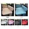 PVC Flocking Inflatable Car Mattress - Universal Travel Bed for Rear Seat
