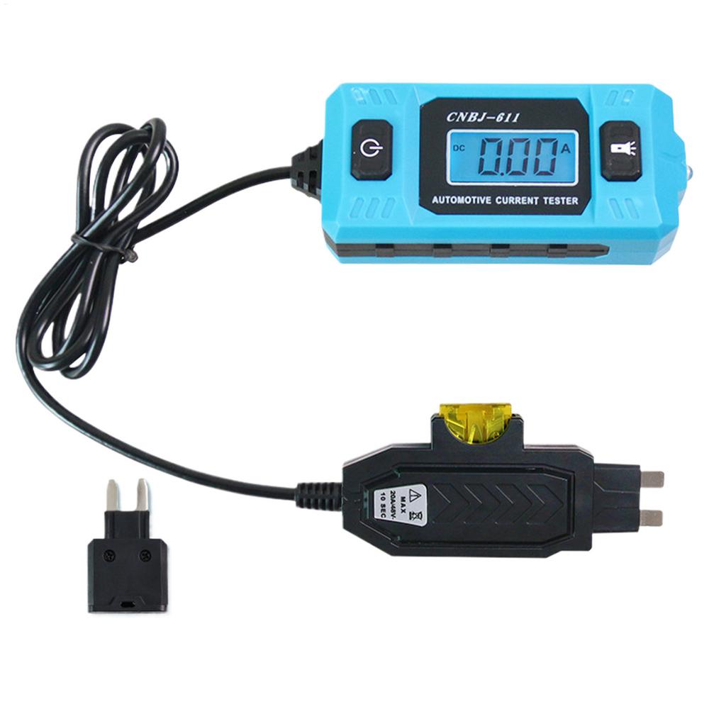 

Automotive Short Circuit Finder High Precision Portable Current Detector Automotive Fault Probe Tester for Professional Repair чёрный