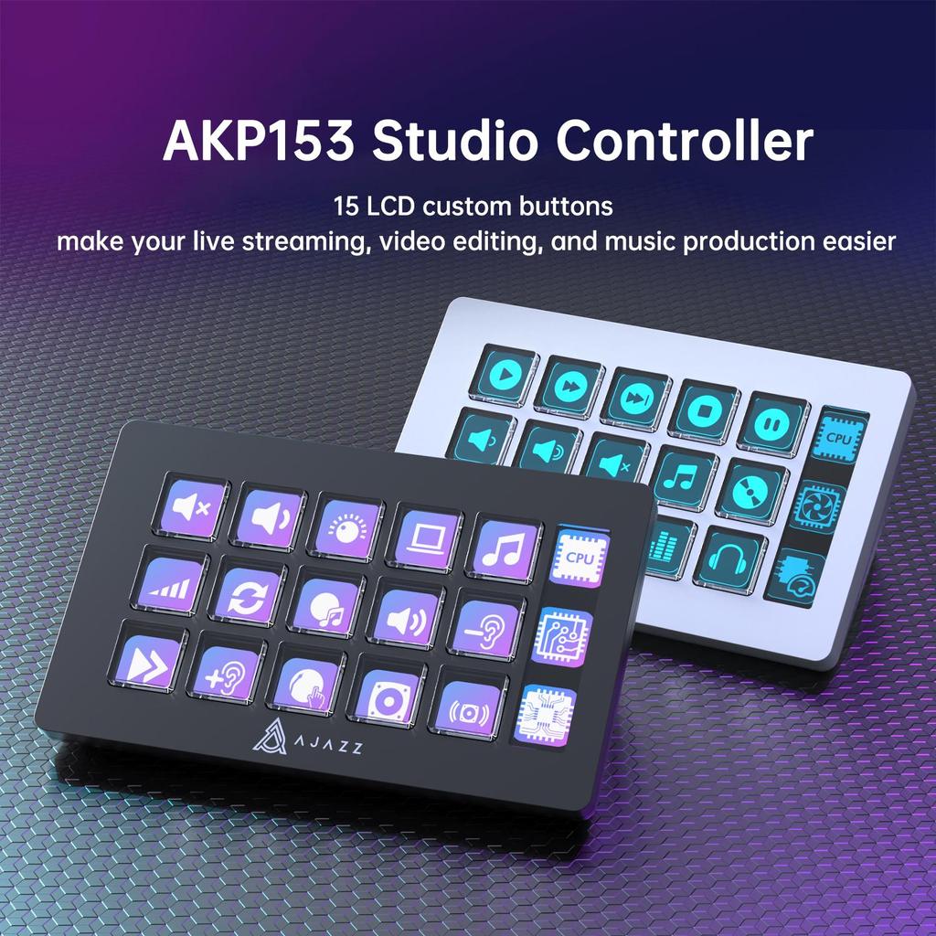 Ajazz AKP153E Desktop Controller International Edition Quick and Easy To Use.