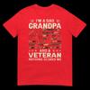 Im A Dad Grandpa And Veteran Fathers Day American Flag Tshirt