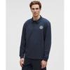 Long Sleeve Rugby Shirt  Tennis Club Club Blue