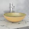 Day and Night - Day and Night Tempered Glass Washbasin 42 Cm Gold