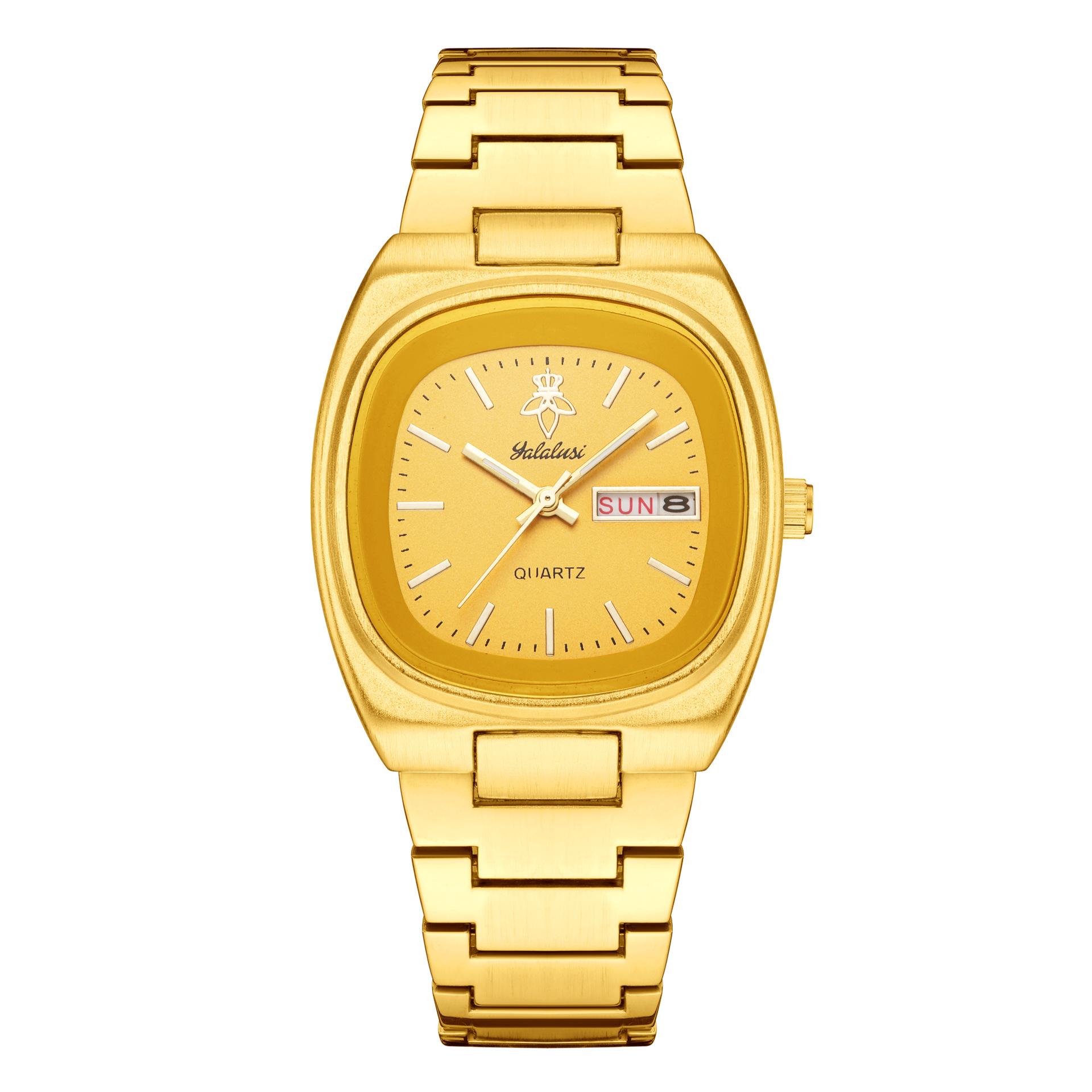 Yalalusi Simple Classic Retro Fashion Square Steel Belt Quartz Watch Women S Calendar Casual Ladies Watch
