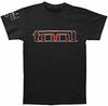Officially Licensed Tool Red Pattern Mens Black T Shirt Tool Classic Tee