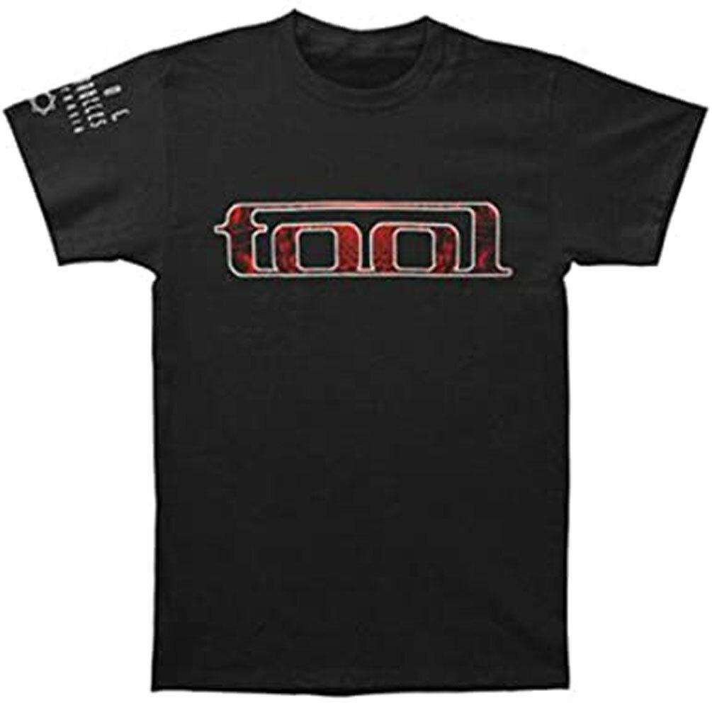 Officially licensed Tool Red Pattern Mens Black T Shirt Tool Classic Tee XXL