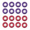 Lot 16 Frictionless 11 Skateboard Roller Skate Bearings