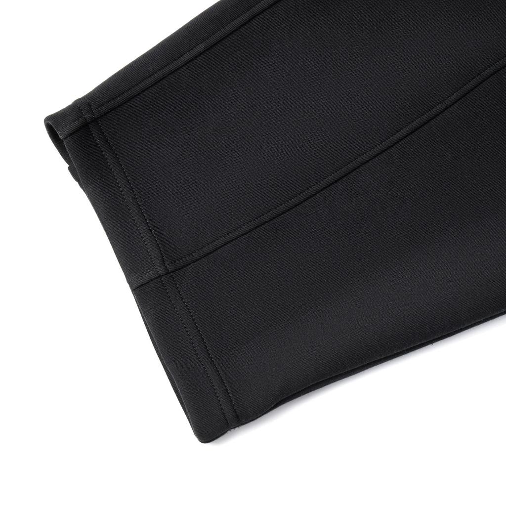 Li Ning Daily Prosperity Serie CNY Tierkreisjahr Strick-Sporthose mit geradem Bein Damen Unterteile Schwarz AKLV108-1