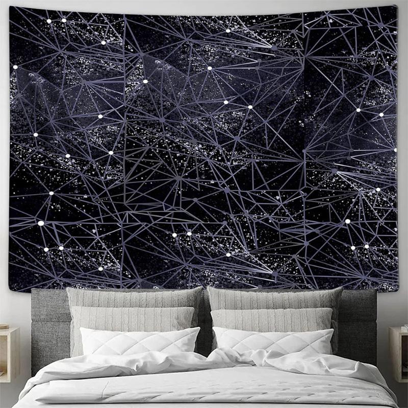 Galaxy Tapestry Celestial Wall Hanging Universe Decor Space Tapestry Nebula Backdrop Cosmic Room Decor Starry Sky Wall Art Aesth