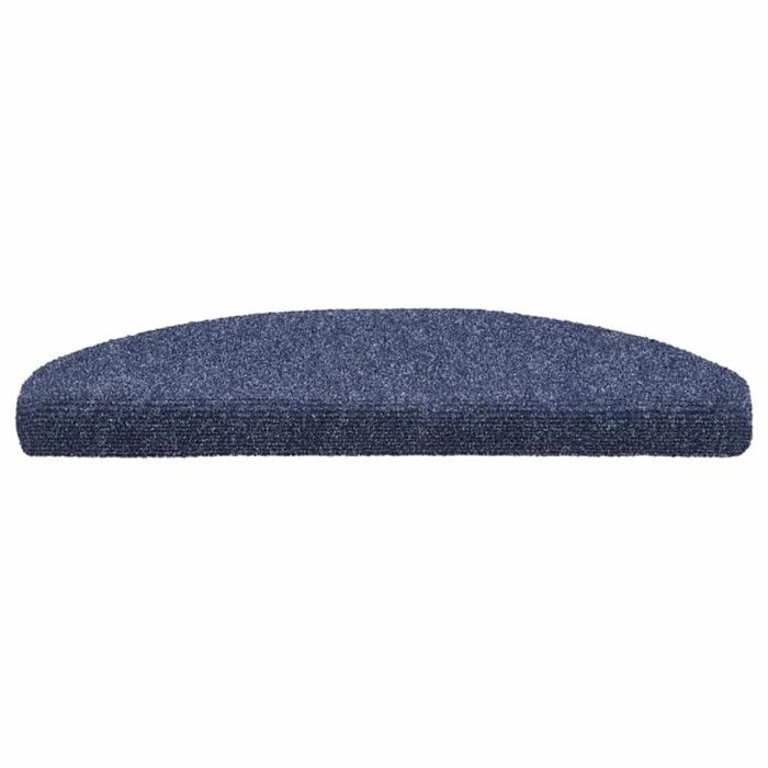 VidaXL Self-adhesive Stair Mats 30 Pieces 65 X 21 X 4 Cm Blue Semicircular Large 3365660
