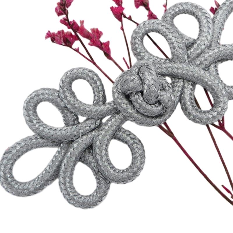 Hand Sewing Crochet Button Fasteners Chinese Knot Closure Cheongsam Frog Button Silk Buckle Clothes Tang Suit Decoration