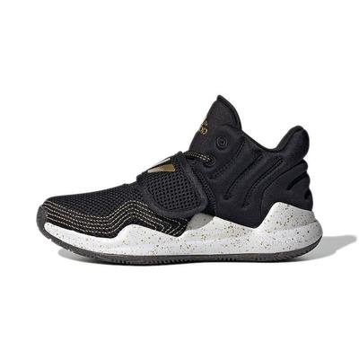 Deep Threat Round Toe Lace-Up Durable Low-Top Kids Basketball Shoes Kids Basketball Shoes GZ0111