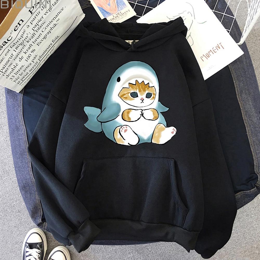 

Новые женские толстовки с принтом на осень и зиму, женская одежда с буквенным принтом, кавайные толстовки L