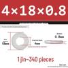 Extra Thick Galvanized Iron Flat Washer, Round, M3-M62
