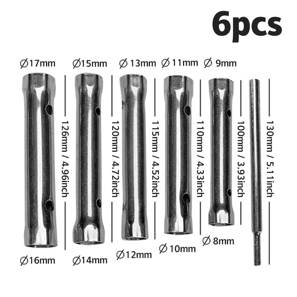 

Car Repair Hex Socket Head 6/10pcs Deep Socket Square Hole Ratchet with Telescopic Rod Wrench Tool Suitable for Multiple Models