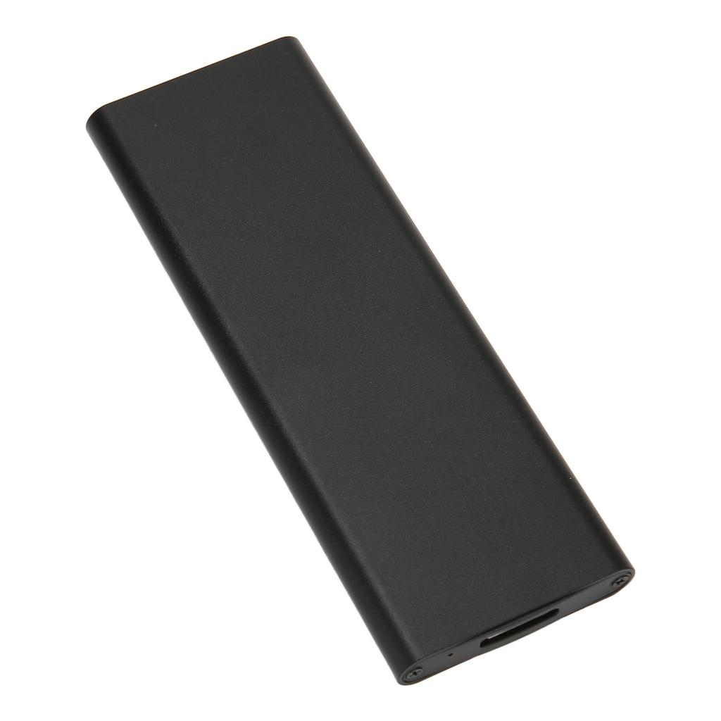 SATA SSD Enclosure M.2 NGFF To USB 3.0 Aluminium Alloy OTG WTG Function Hard Drive Enclosure for Laptop Desktop Black