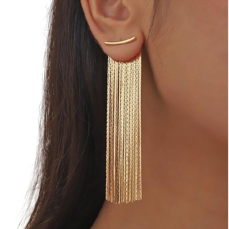 Irregular Tassels Earrings Comfortable Extended Wear Women Jewelry