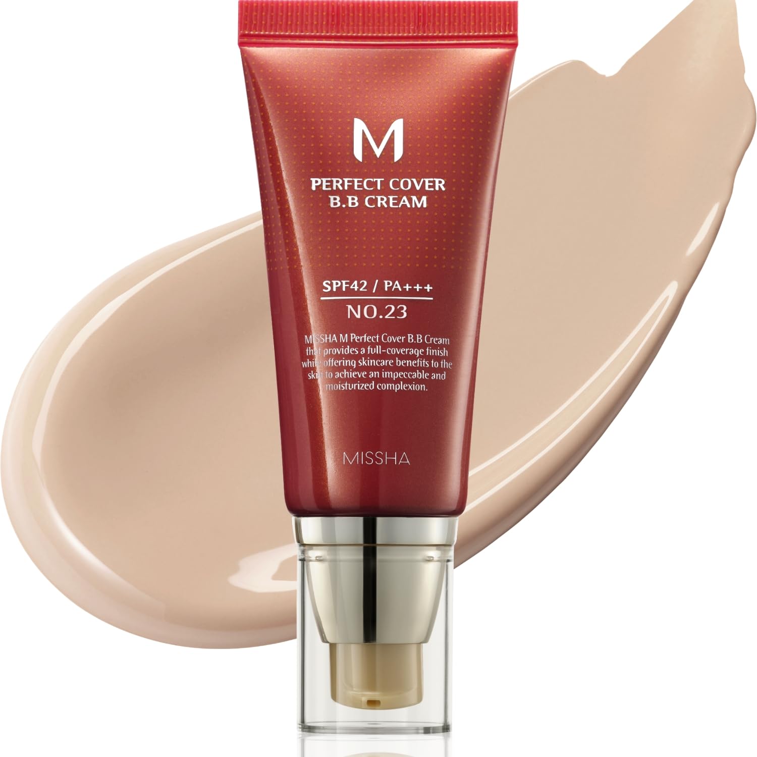 MISSHA M Perfect Cover BB крем No.21 (Light Beige) brown