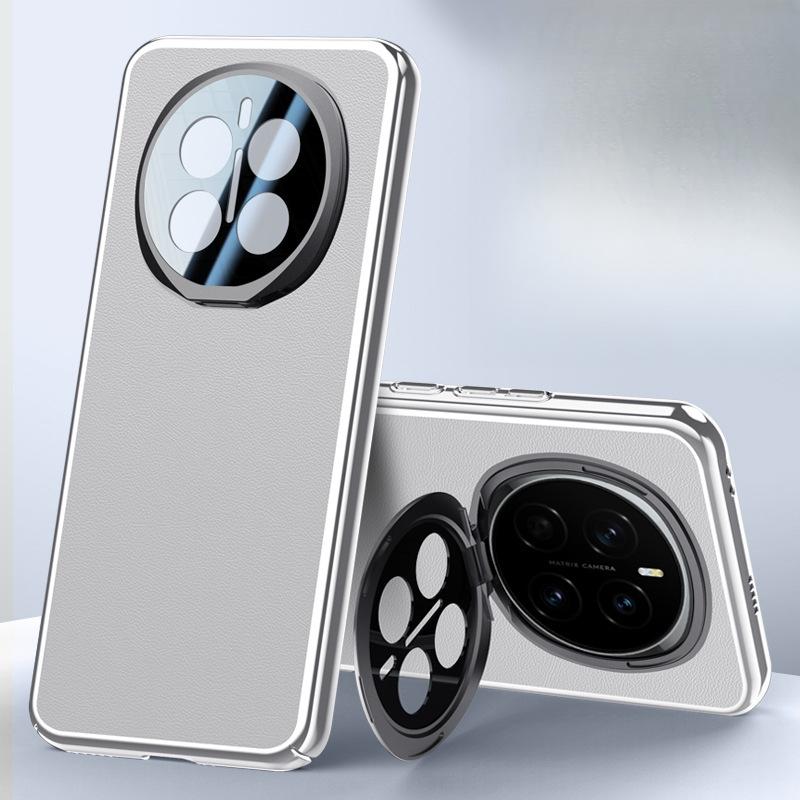 

Комплексный чехол для телефона Honor Magic7pro, подставка для объектива, противоударный чехол HONOR 7 с гальваническим покрытием, однотонный кожаный чехол для мужчин Honor Magic 7