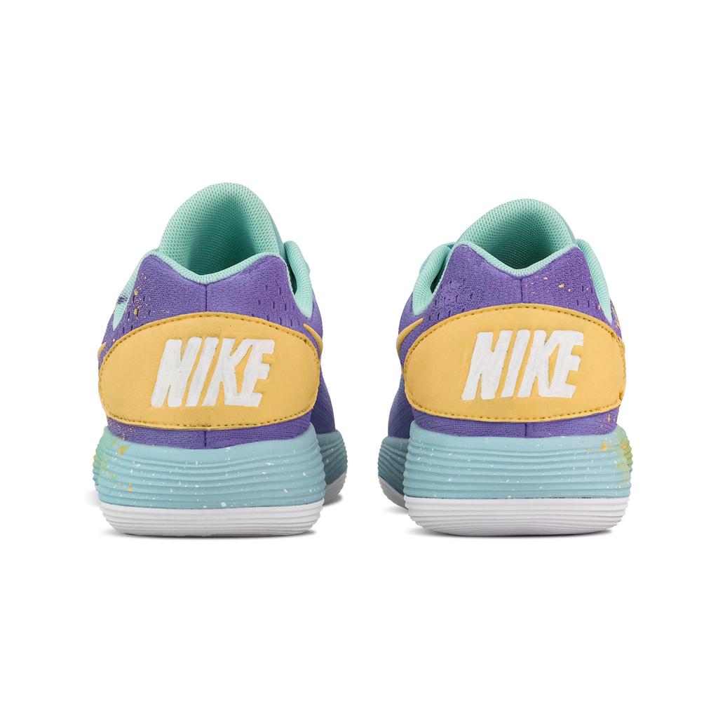 Nike Hyperdunk 2017 Shooting Stars Cushioning Breathable Coverage Support Low Top Basketball Shoes Men's Blue Purple HJ3486-414(Team773-)