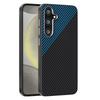 ABEEL For Samsung Galaxy S25 FE Magnetic Case Carbon Fiber Texture TPU PC PU Phone Back Cover