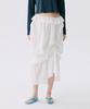 Jun Jun Space Vol12. Frill Long Skirt_White(Vol12. Frill Long Skirt_White