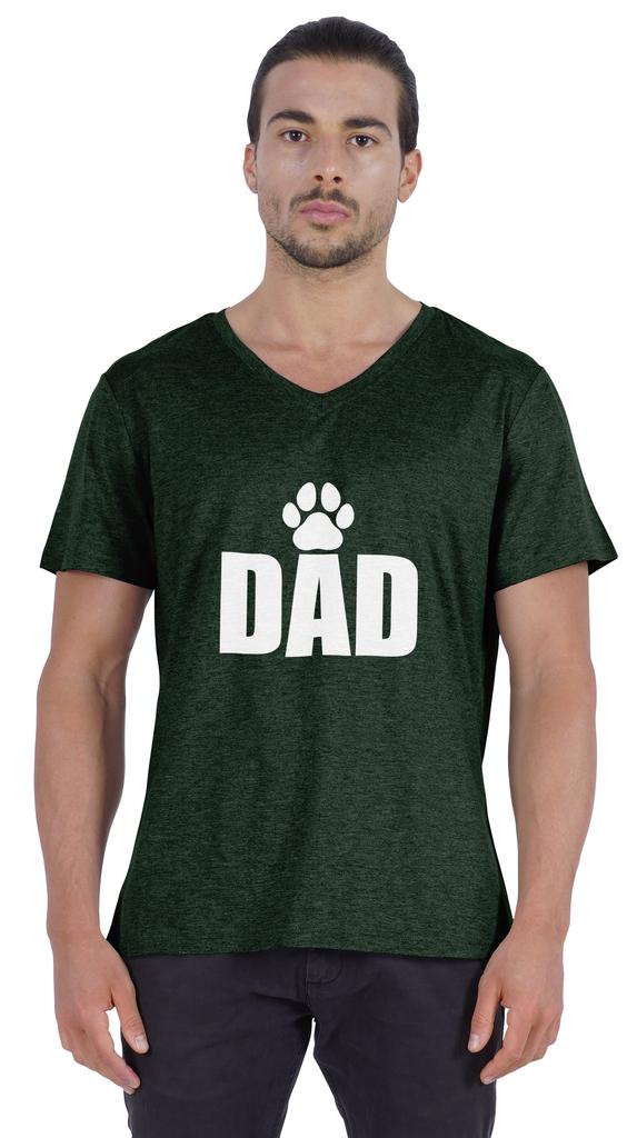 Inkmeso  Mens Tshirt     Dad   Graphic Tshirt For Dad's Cotton Jersey Tee Shirt For Dog