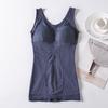Vest-type shapewear, no-bra shaping, corset, warm back, belly, slim, thin, polished, smooth and breathable