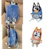 Bluey Plush School Backpack For Children Cute And Colorful Toddler Bag With Mobile Phone Pocket