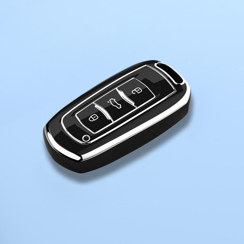 Защитный чехол-оболочка для ключа Geely Emgrand GS 2016-2018 и Smart Connect 2017