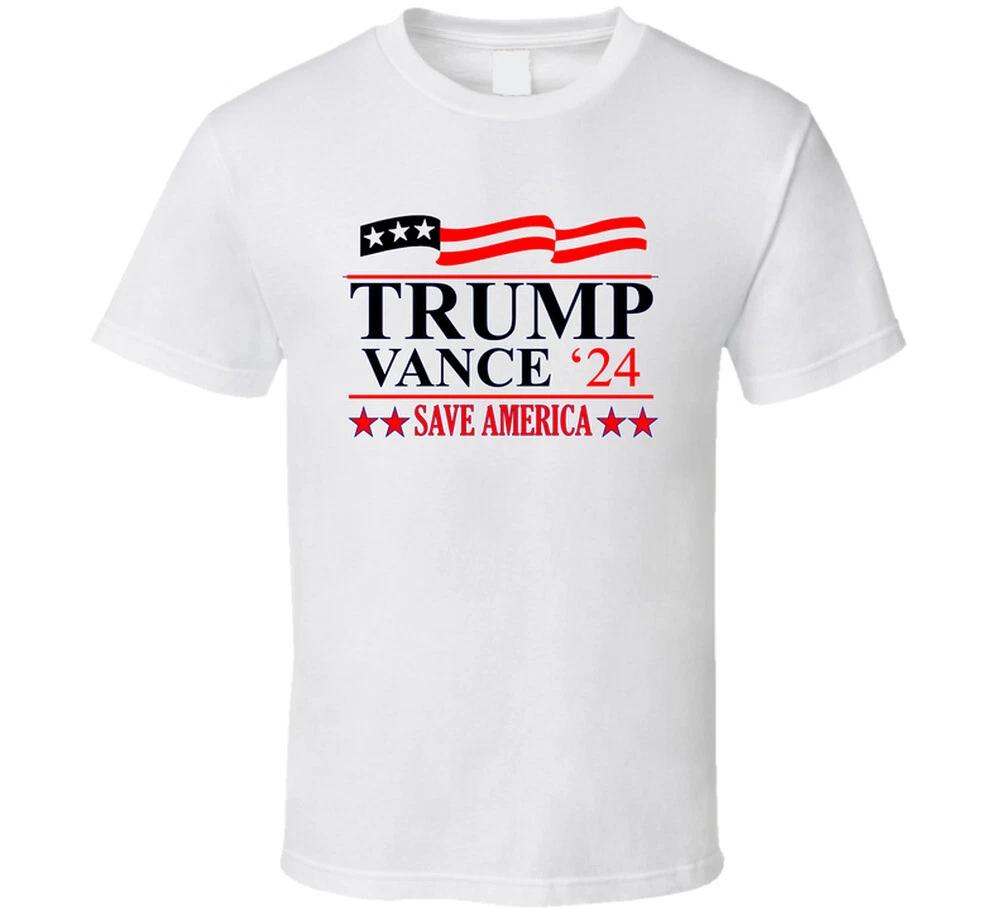 Trump Vance 24 Save America Presidential Election Republican T Shirt S