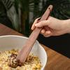 1 Stück Teak Wok Spatel zum Kochen Holzschaufel Antihaft-Utensilien Schaber Langlebiger Holzspatel Outdoor BBQ Camping Zubehör
