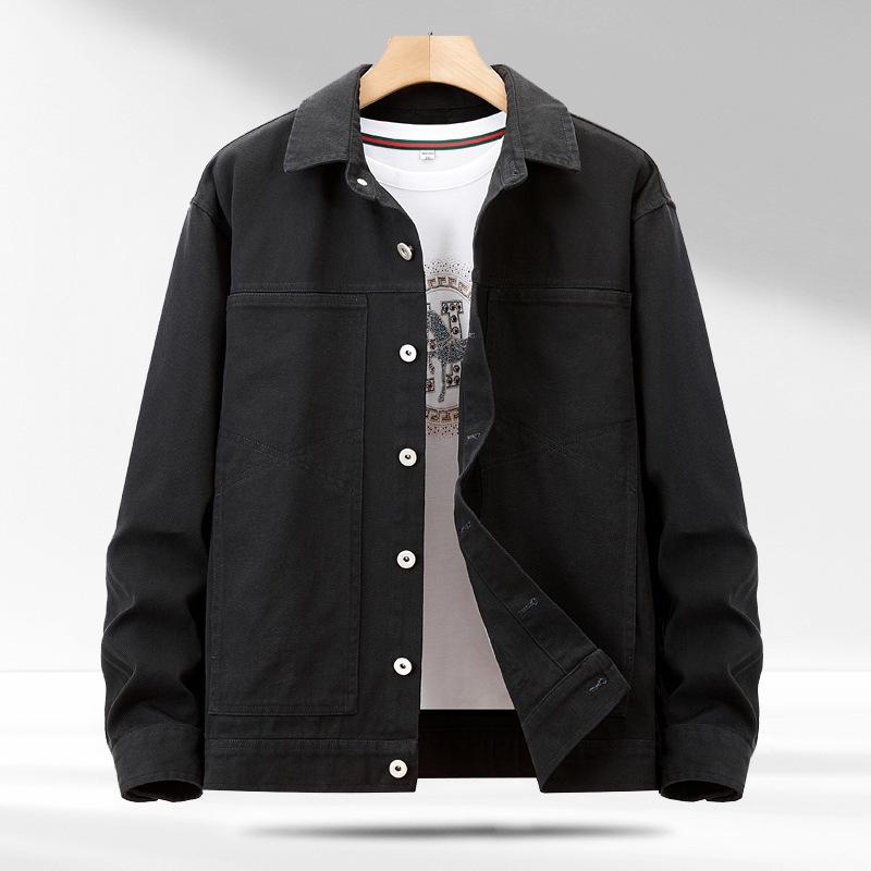 New spring and autumn men's American casual jacket windproof and breathable comfortable skin-friendly and durable coat