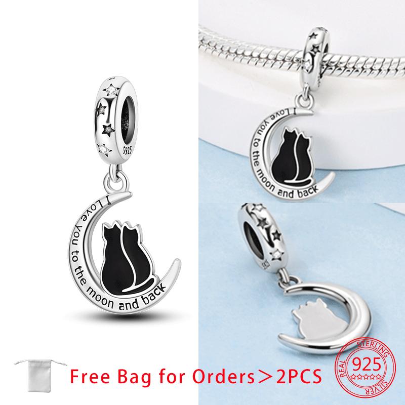 Jewellery Colored Zircon Sun Moon Stars Clouds Starry Sky Charm Bead Charms Copper Bead Charms Pendant Compatible With Do It Yourself Bracelets Women