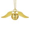 Harry Potter Snitch Pocket Watch Necklace, Harry Potter Multicolor Retro Pocket Watch, Foreign Trade