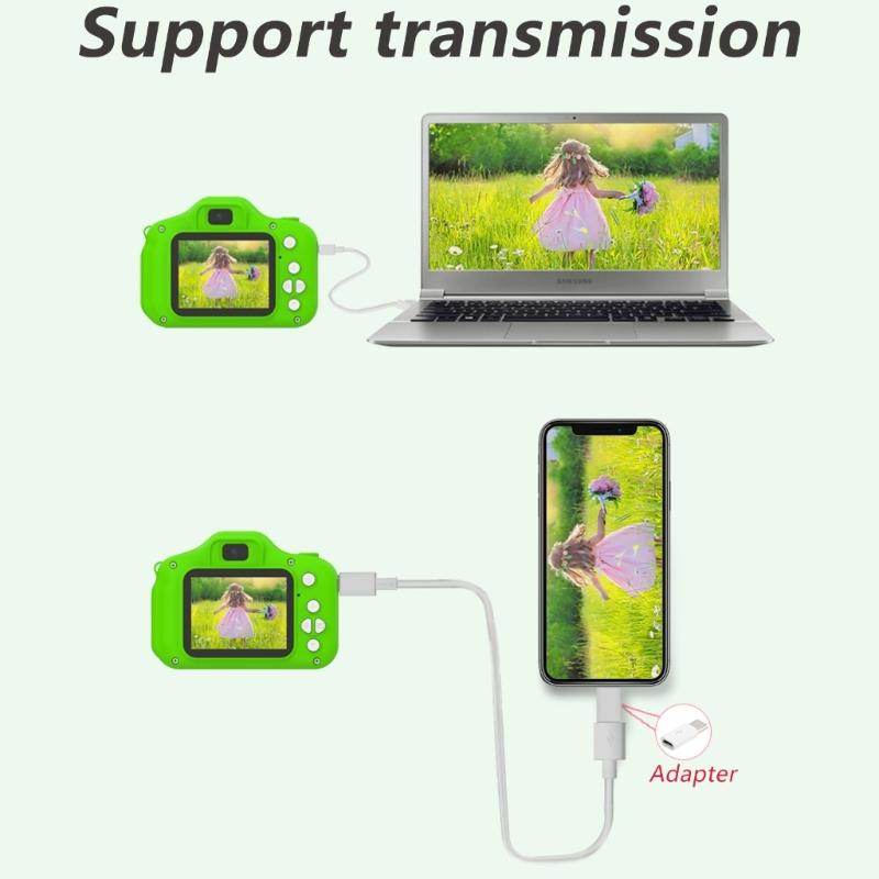 Rechargeable Toy Camera For Children ABS Plastic Video Recording Creative Music Camera Toy Indoor Outdoor Activity