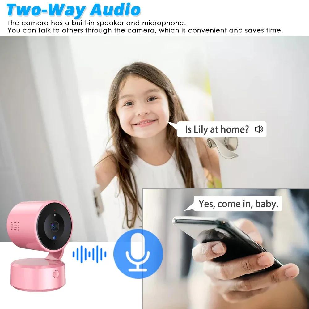 SMART LIFE 360° Wireless Video Camera PTZ 5MP HD WiFi Surveillance IP Cameras Color Night Vision Home Wi-Fi Baby Monitor Tuya