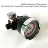 German WARTE Spray Gun Pressure Gauge Car Paint Spray Gun Pressure Regulator Gun Tail Pressure Gauge Pressure Regulator
