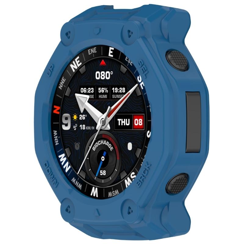 Lichtgewicht Skeletons Beschermhoes Sterke TPU Cover Half Gesloten Beschermende Schaal Horloge Accessoires voor Smartwatches