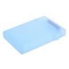 2.5in Hard Disk Storage Box ABS Material HDd SSD Dustproof and AntiStatic Protection Case(Blue ) (Not Inclube Hard Disk)