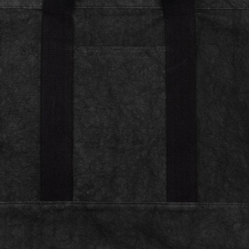 New Stussy Canvas Extra Large Tote Bag Washed Black 134253