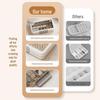 Compact Pill Dispenser: Secure Compartment, Three-Time Reminder, Small Flip-Cover Storage Box.