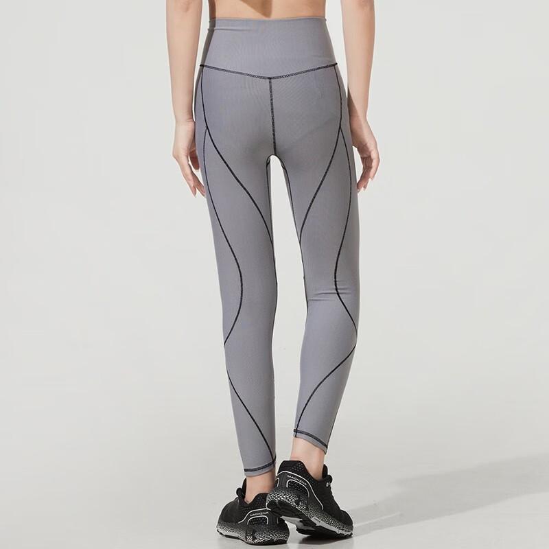 Adidas Йога Фитнес Спортивные Леггинсы Женские Низ Светло-Серый GR8092 S — фото 3