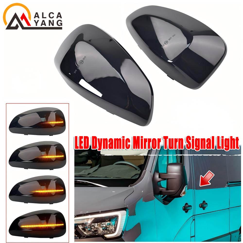 LED Dynamic Turn Signal Flashing Light For Renault Master MK3 2010-2023 For VAUXHALL OPEL MOVANO For NISSAN NV400