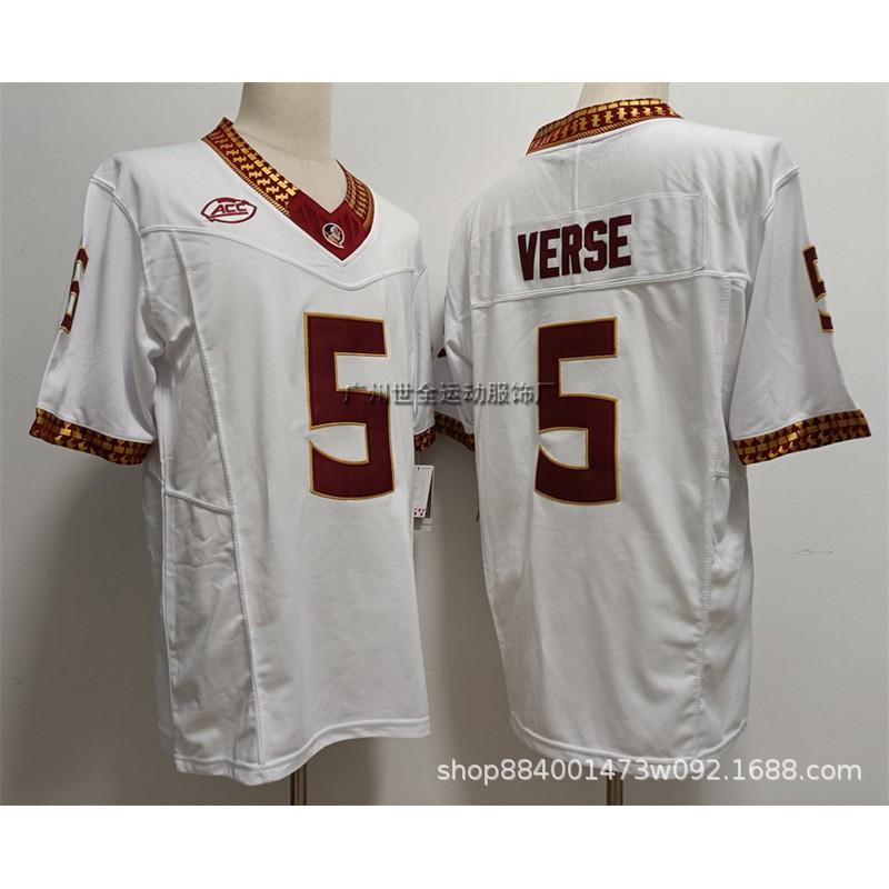 Seminole Football Jersey Retro Embroidered College Style Training Uniform Men Rugby Sports
