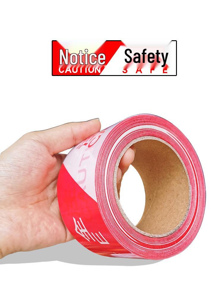 Bezpieczeństwo przede wszystkim Taśma barierowa zakazu wstępu – Zagęszczona taśma ostrzegawcza i izolacyjna dla budownictwa