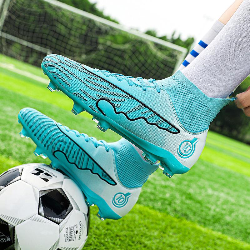 Unisex Non-slip Long-spike Football Training Shoes